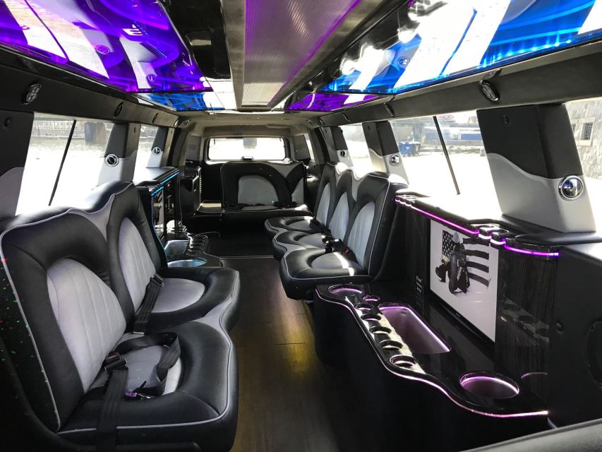 Long Hummer or Cadillac Limousine Party Ride - A One-Hour Party Ride Through Prague