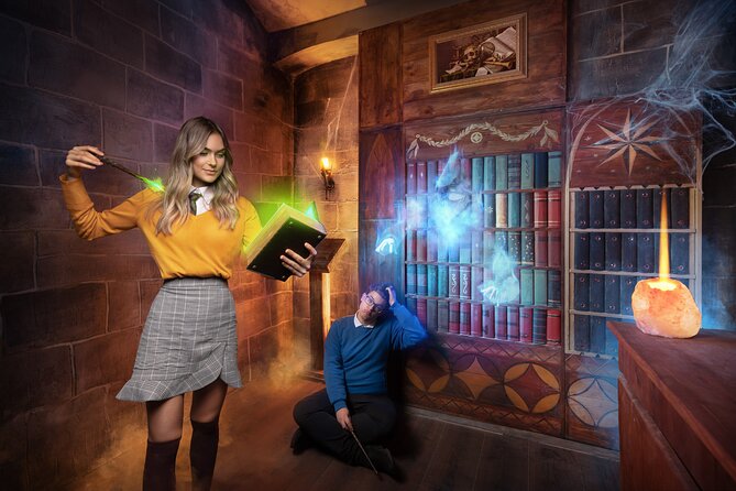 Magic School: Episode II Escape Game in Prague - The fireplace adds a theatrical touch