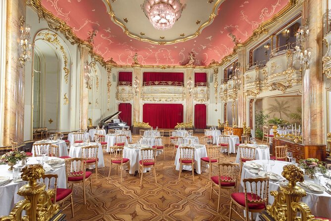 Mozart Concert and Dinner in Prague - Entering the Boccaccio Ballroom at 7 p.m.