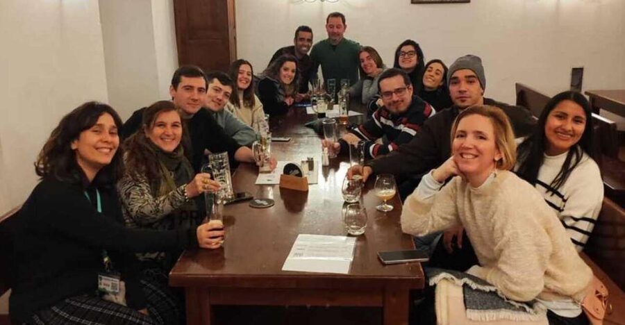 Night tour: Dark Side of Prague with Craft Beer - Starting beneath the Rudolfinum’s lights