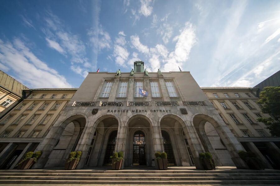 Ostrava: Entrance to the viewing tower of the new town hall - Price and overall value at about $3.77