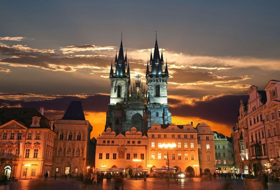 Panoramic Views of Prague Evening Walking Tour - Old Town streets and medieval corners