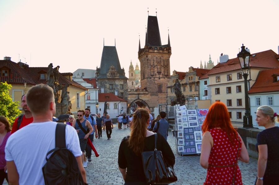 Panoramic Views of Prague Evening Walking Tour - The optional Old Town Bridge Tower visit