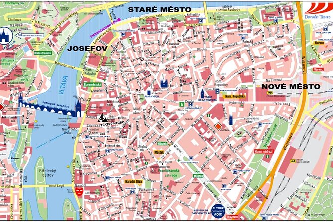 Pedestrian tour of Prague in Spanish - From Franz Kafka Square to the Clementinum