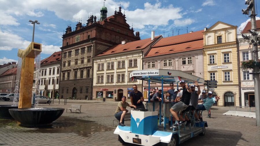 Pilsen: 1.5-Hour Beer Bike with Unlimited Beer - What the route offers, and what it does not