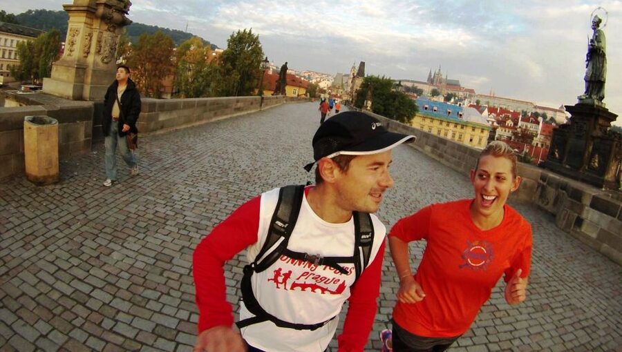 Prague 1.5-Hour Compact City Center Running Tour - Strahov Monastery and the run downhill