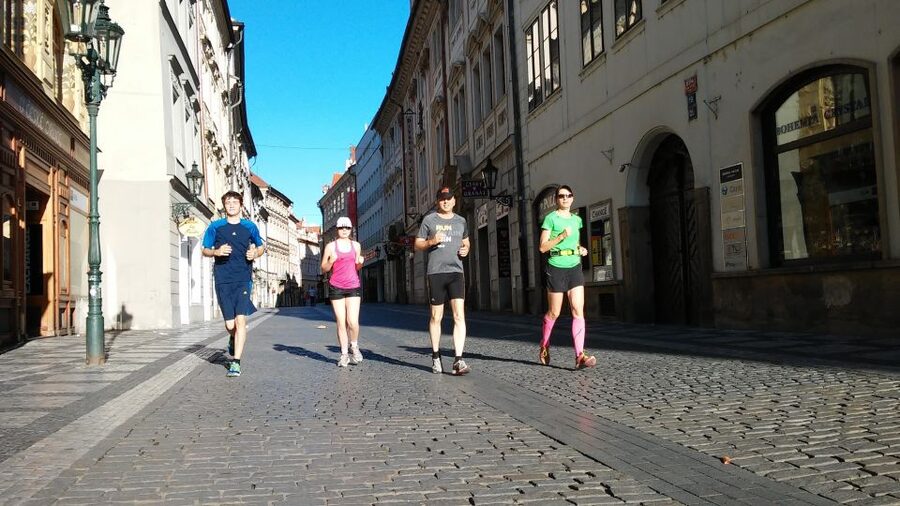 Prague 1.5-Hour Compact City Center Running Tour - Pace, fitness, and the physical side