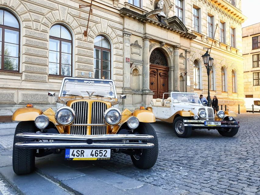 Prague: 1-Hour Vintage Car Tour - Price and value for a group of five