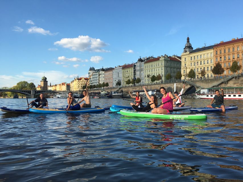 Prague: 2-Hour Paddle Boarding in the City Centre - Key points to know before booking