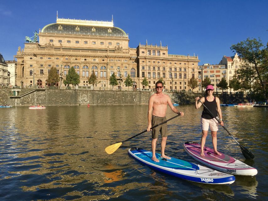 Prague: 2-Hour Paddle Boarding in the City Centre - What beginners can expect