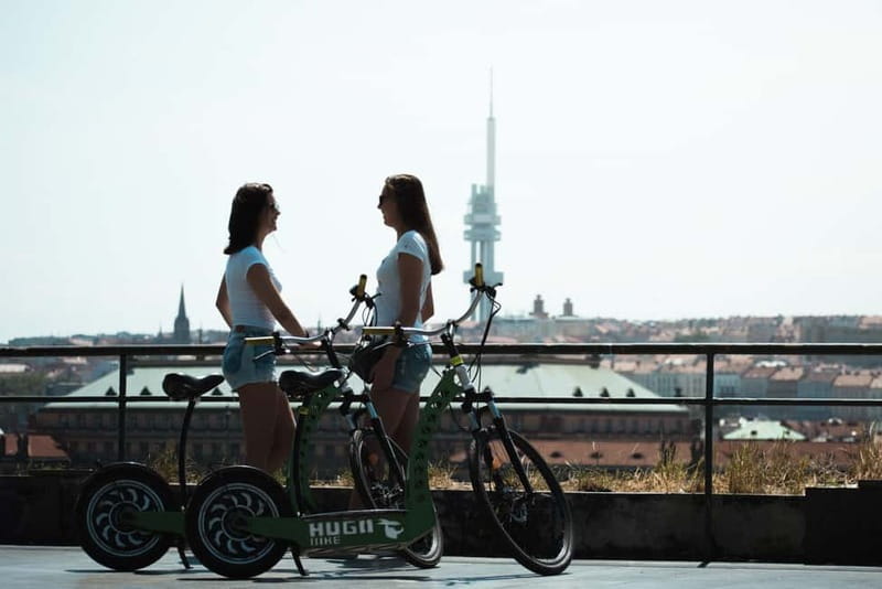 Prague: 3-Hour E-Scooter Tour in German - Petřín, Kampa Island, and the river views