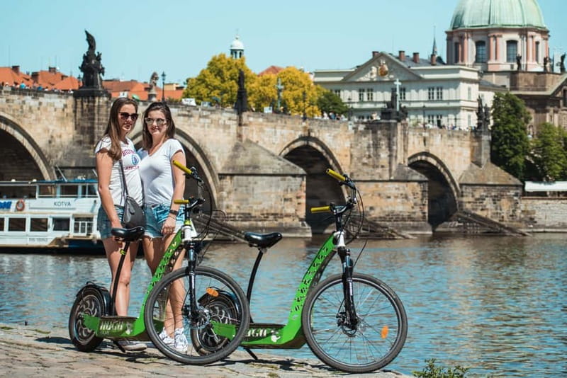 Prague: 3-Hour E-Scooter Tour in German - Starting at the Grandior Hotel Prague