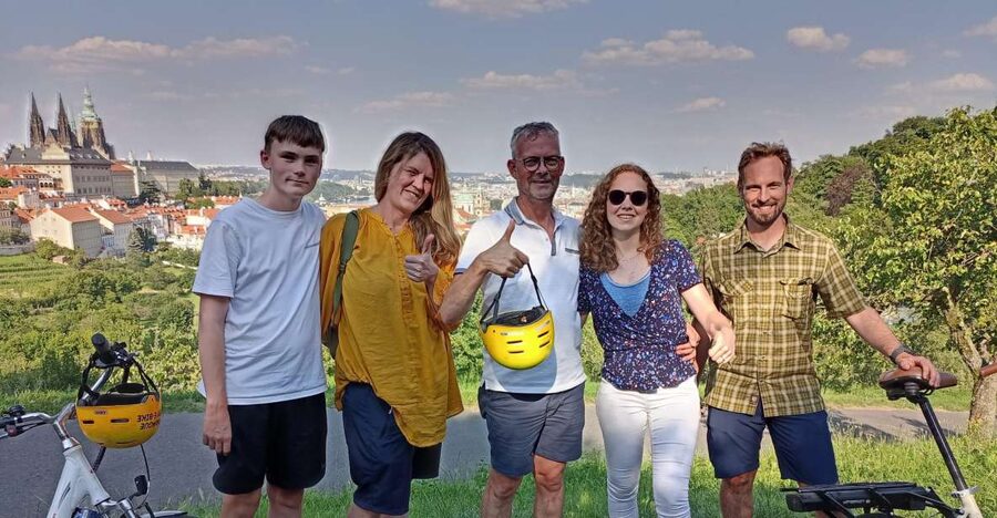 Prague 3-Hour Sightseeing Tour by Electric Bike - Letná Park and Prague’s best city views