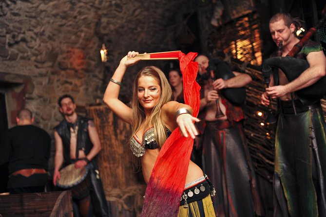 Prague 5 Courses Medieval Dinner and Live Performances - Choosing between the 4pm three-course and 7pm five-course dinner