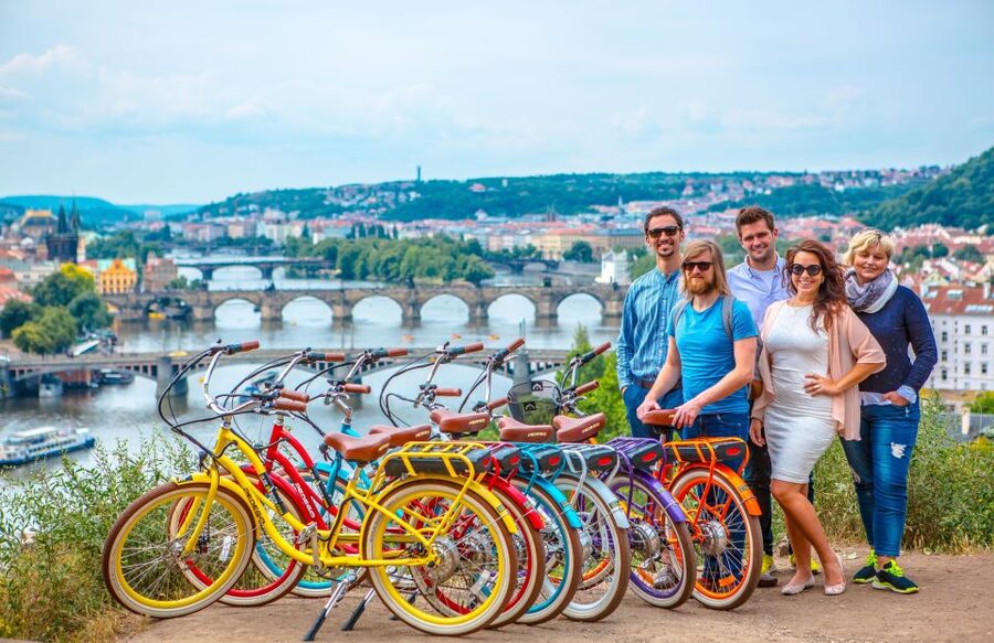 Prague: 7 Best Viewpoints of Prague E-Bike Tour - Comfort, pace, and safety on the route