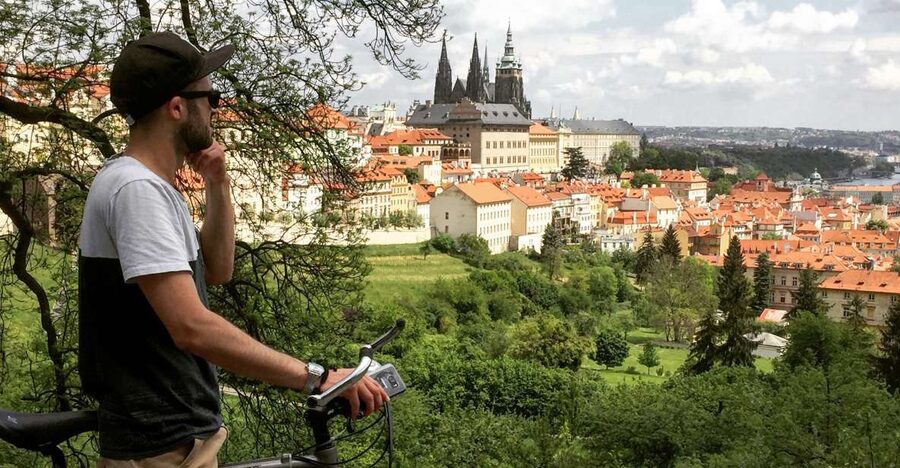 Prague "ALL-IN-ONE" City E-Bike Tour - Letna Park and Prague’s Giant Metronome