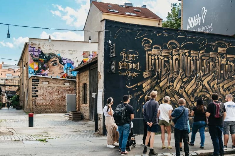 Prague: Alternative Prague Walking Tour - Starting with Czech history and an old mural