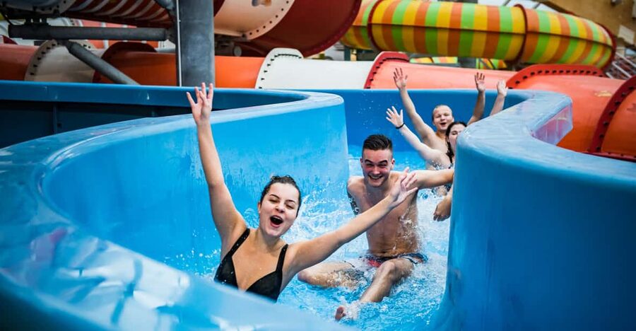 Prague: Aquapalace Indoor/Outdoor Water Park Ticket - Pools, Wave Action, and the Lazy River