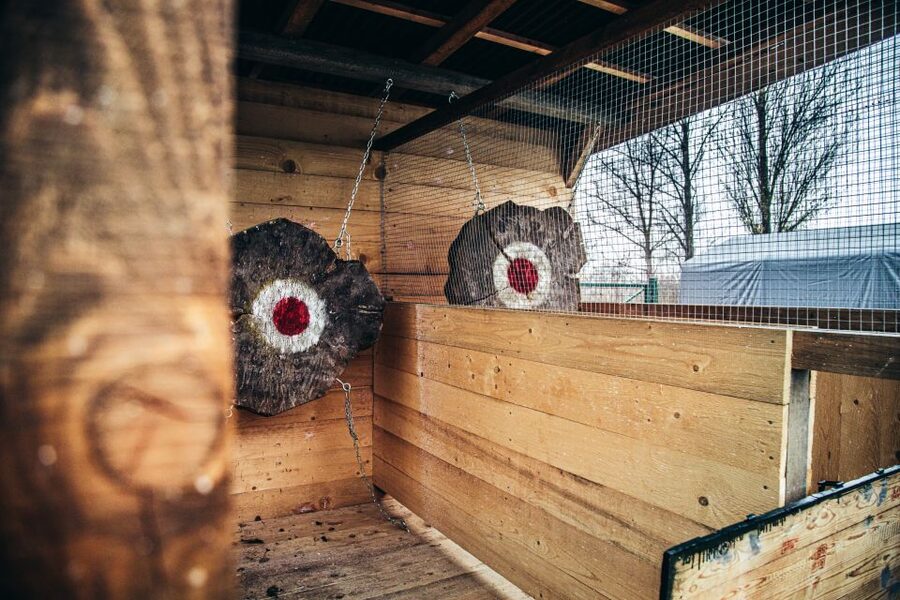 Prague: Axe Throwing Experience with Barbecue and Beer - Leaving Prague by private bus
