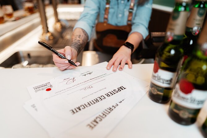 Prague Beer Pouring Class at Pilsner Urquell - Who should book this experience?