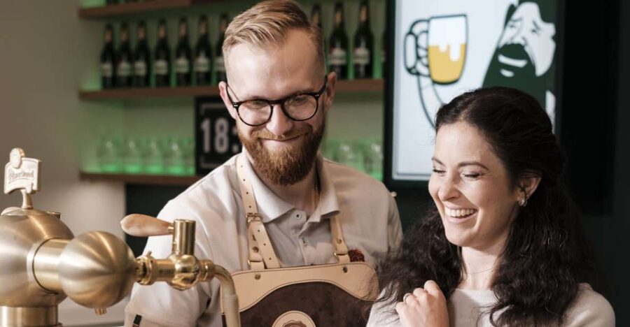 Prague: Beer Pouring Class at Pilsner Urquell Experience - Why Czech beer is poured three ways