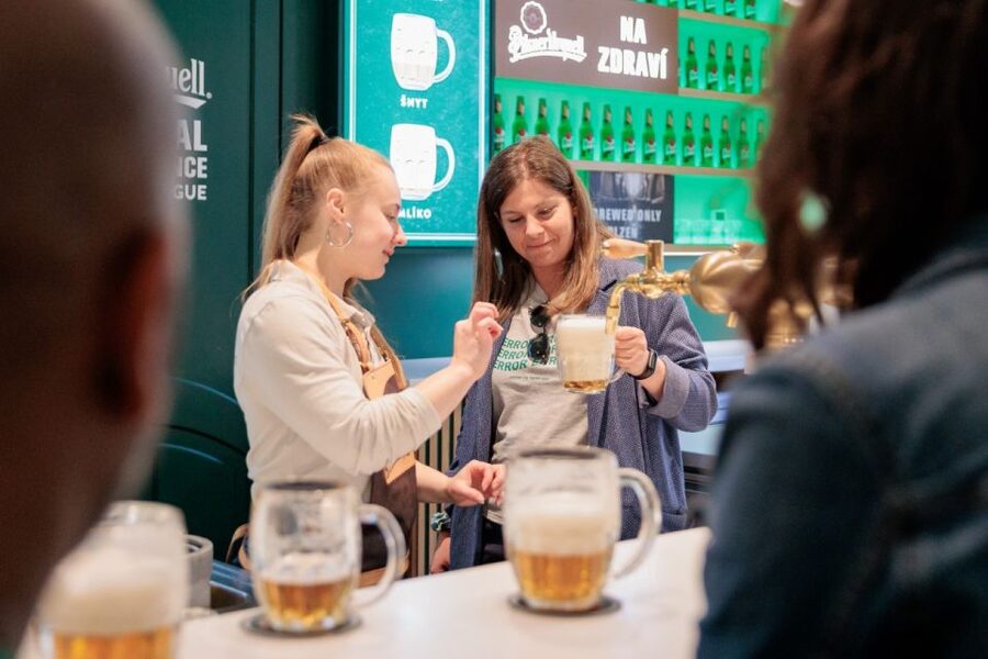 Prague: Beer Pouring Class at Pilsner Urquell Experience - The guide’s role in making the class work