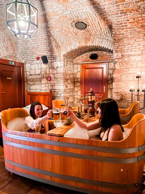 Prague: Beer Spa Bernard with Beer and Massage Option - Useful booking advice for a smoother visit
