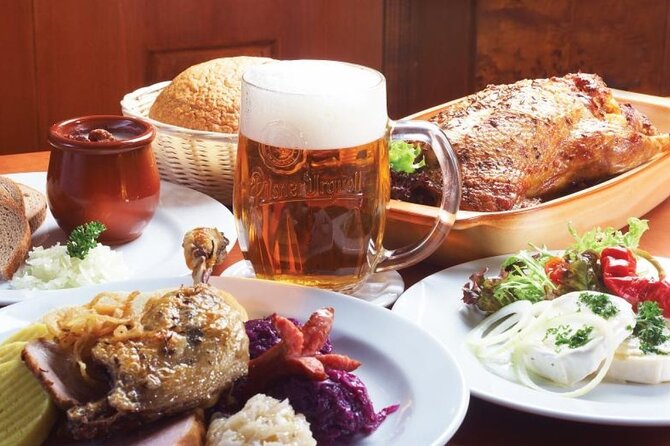 Prague Beer Tasting - 8 types of Czech beer included - From traditional lager to fruity beer
