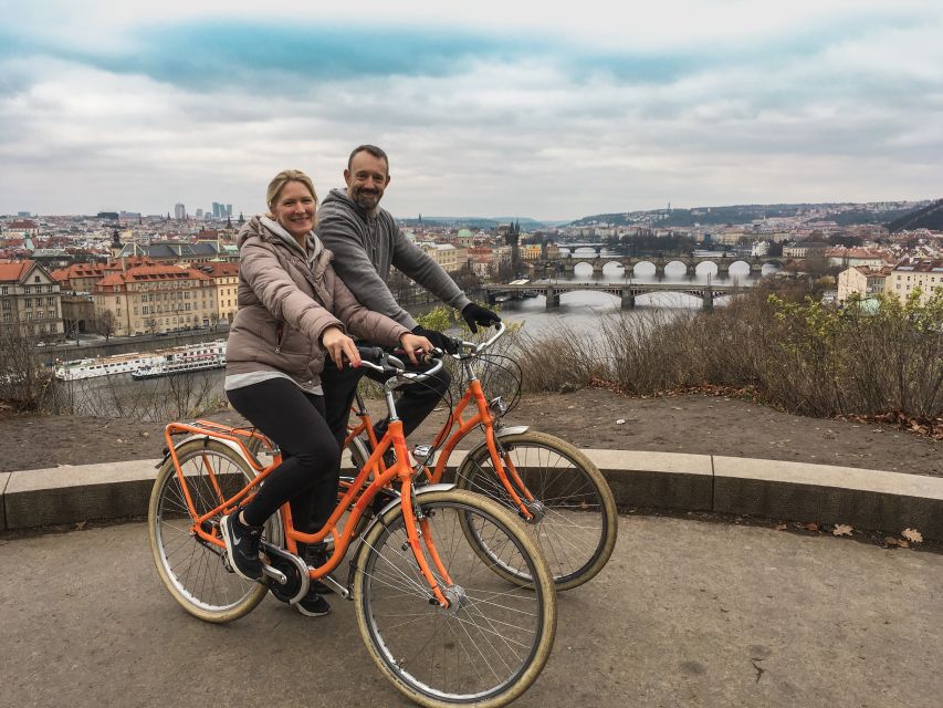 Prague: Bike or E-Bike City Tour with A Local Guide - Letná Park and the Metronome viewpoint