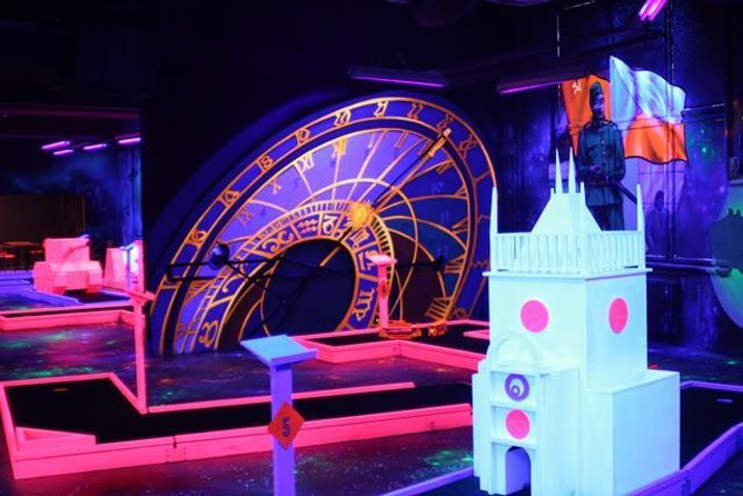 Prague Black Light Mini Golf Admission Ticket - Key points to know before you book