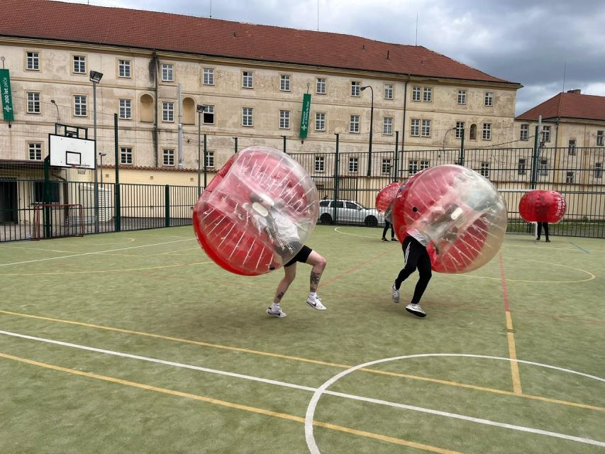 Prague: Bubbles football in city centre of Prague - Key points before you book
