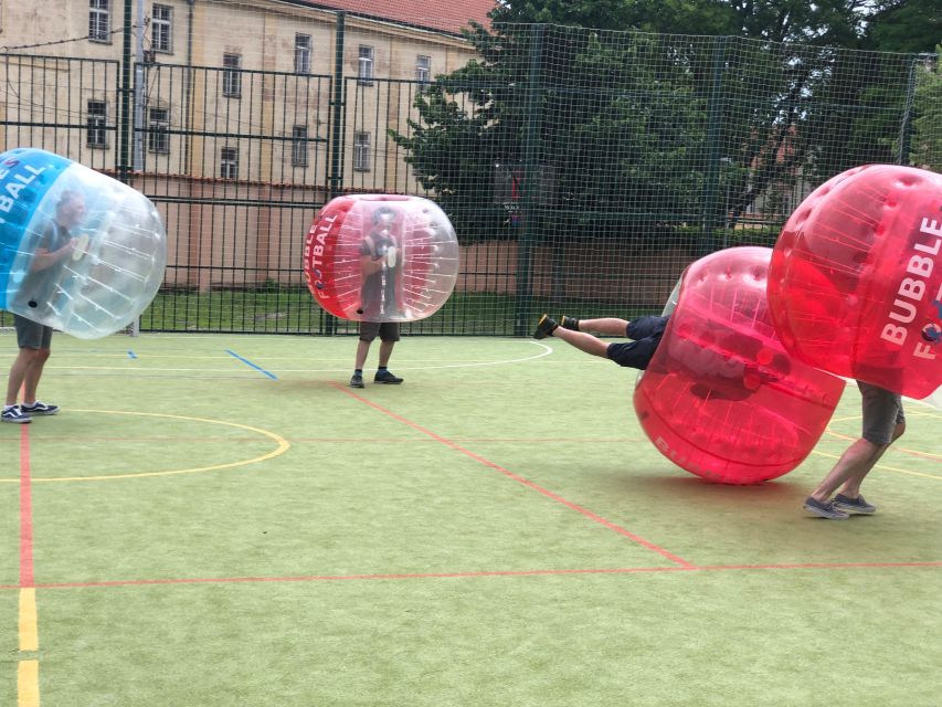 Prague: Bubbles football in city centre of Prague - Other games beyond bubble football