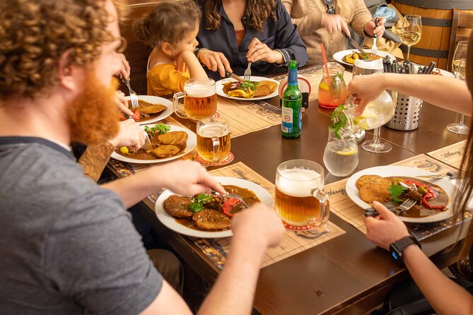 Prague by Night: Drinks & Food Tour with Eating Europe - Starting with slivovice and sauerkraut soup
