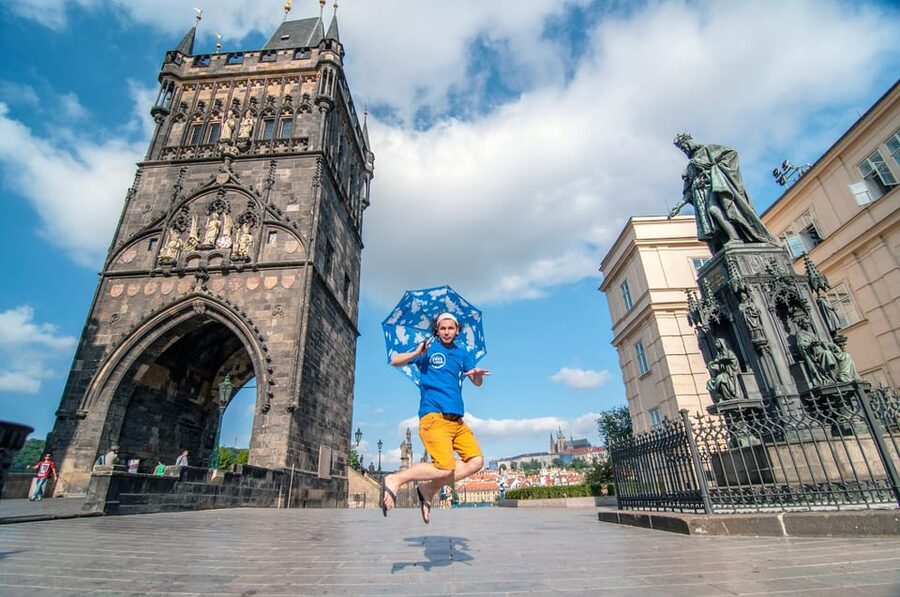 Prague Castle and Charles Bridge Private Walking Tour - Starting beneath Charles IV’s statue