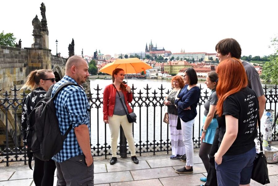 Prague: Castle and Jewish Quarter Tour - Malostranské Square and the Lesser Town