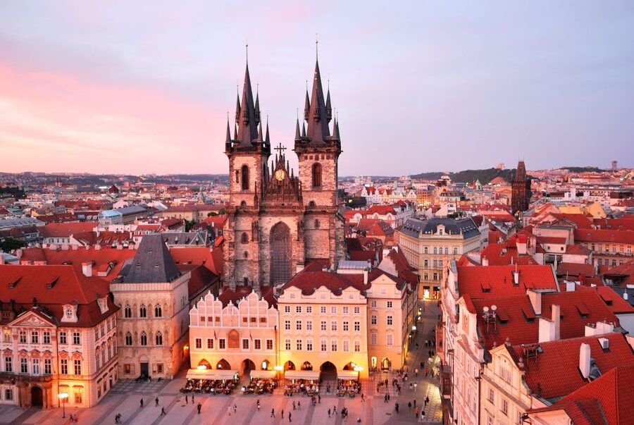 Prague: Castle and Jewish Quarter Tour with Cruise and Lunch - Starting beside Charles Bridge with King Charles IV