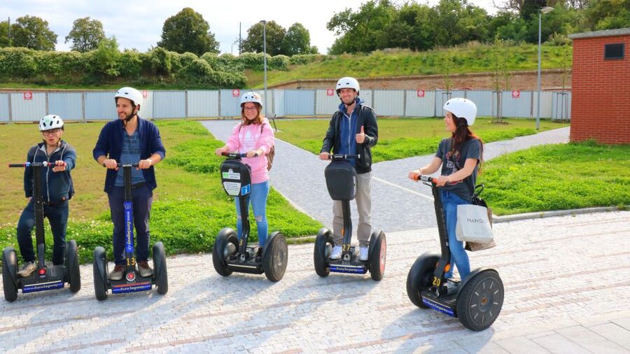 Prague: Castle and Monastery Segway Tour - Prague’s Embassy Quarter and Beverly Hills