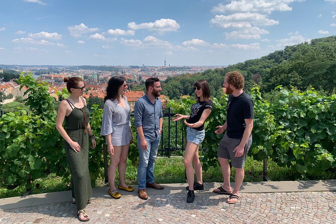 Prague Castle and Pubs Tour with Drinks Included - How much walking should you expect?