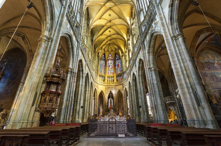 Prague Castle and St. Vitus Cathedral Private Walking Tour - Starting above Prague at Hradčanské Square