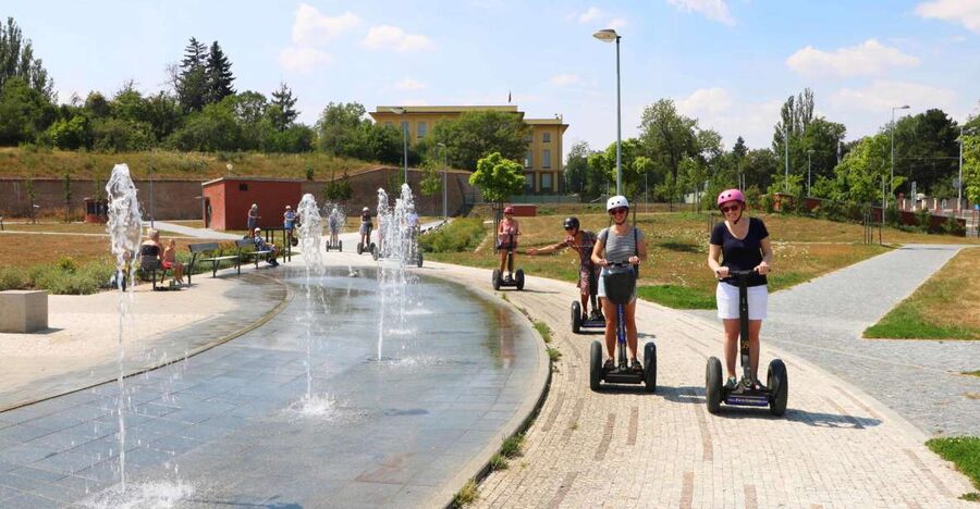 Prague: Castle District Segway Tour - St. Norbert Church and the Strahov Monastery Complex