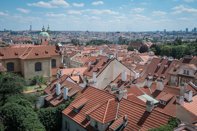 Prague Castle Grounds & Exteriors ️small-group with PragueWay - Golden Lane: small buildings with a large story