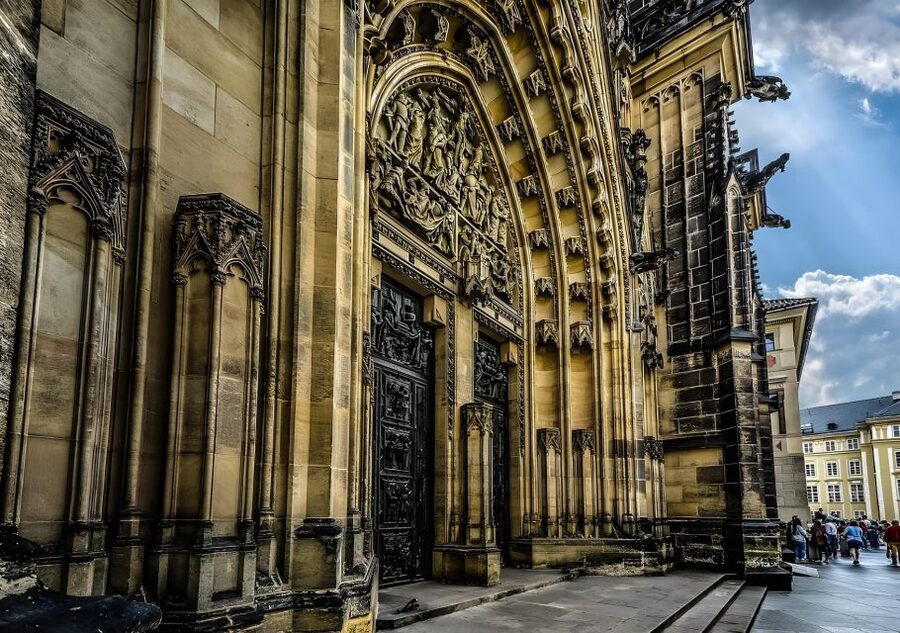 Prague Castle: Royal Palace, Cathedral, and Golden Lane Tour - St. Vitus Cathedral and the heart of the castle