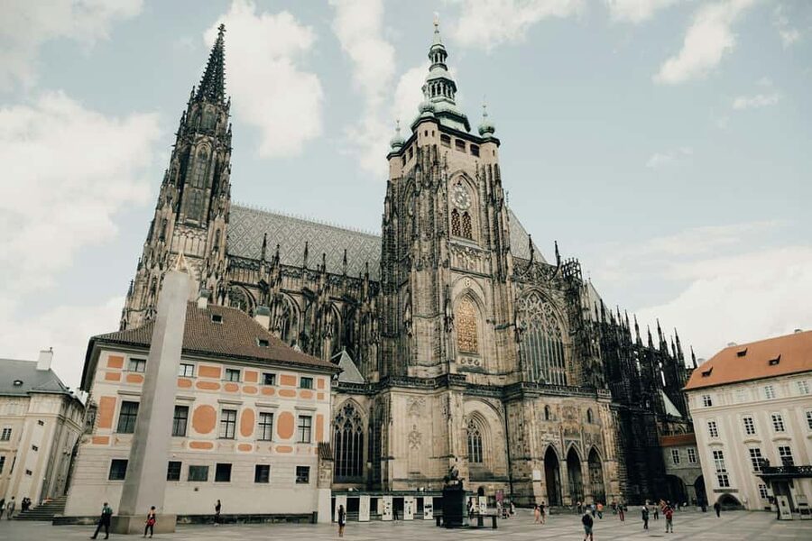 Prague Castle St. Vitus Cathedral, Royal Palace, St. George's Basilica - What the $41 price really covers