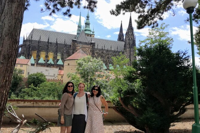 Prague Castle Walking Tour - Walking downhill to Charles Bridge