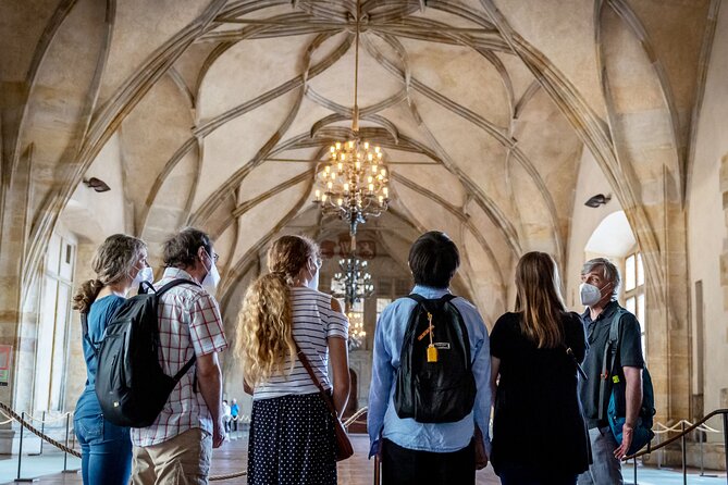 Prague Castle Walking Tour - St. Vitus Cathedral: the dramatic first interior