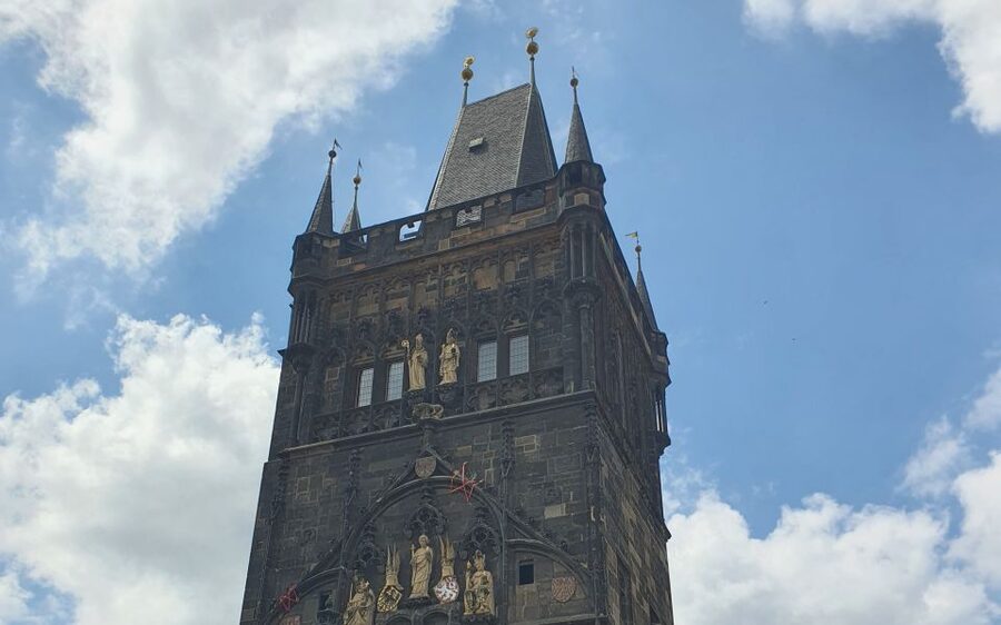 Prague: Charles Bridge Audio Guide with Tower Entry Ticket - Charles Bridge and its long royal route