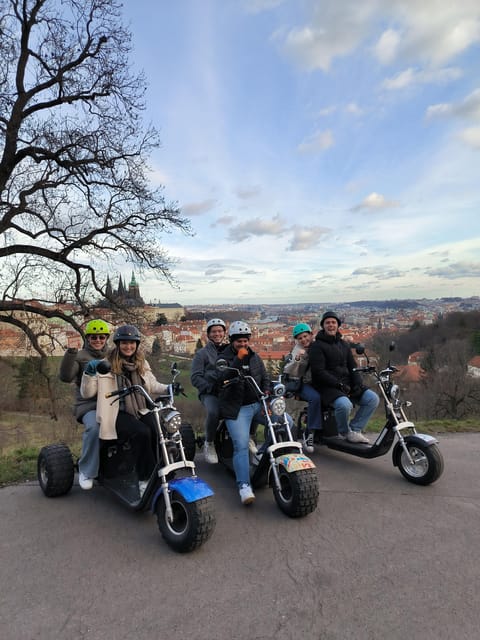 Prague: City Highlights Tour by Electric Trike - John Lennon Wall and the Devil’s Channel