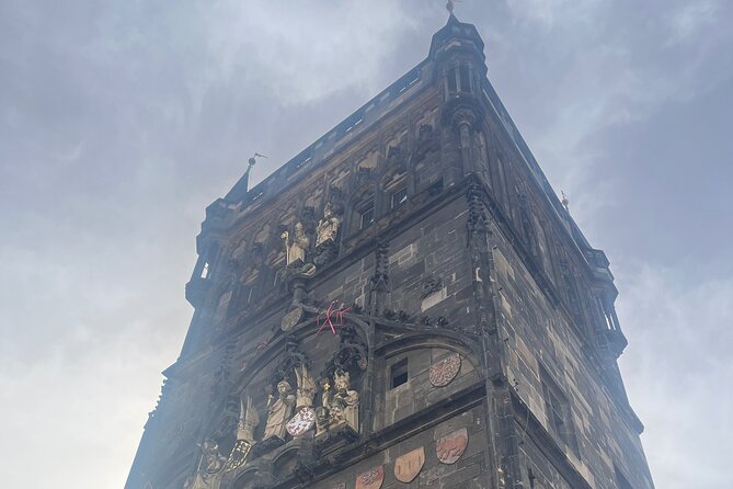 Prague city tour + Charles Bridge and Campa island small groups - Entering Malá Strana by the Little Quarter Bridge Tower