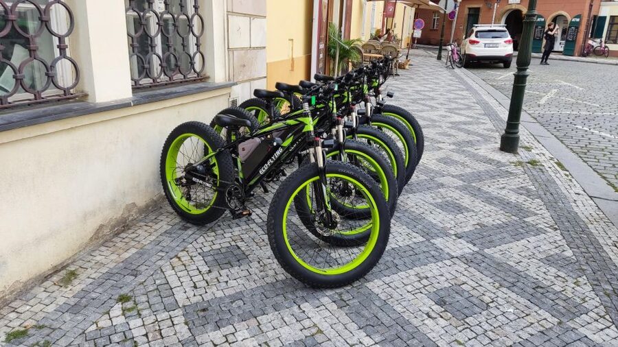 Prague: City Viewpoints Tour by Electric Fat Bike - Lesser Town begins with small, memorable sights