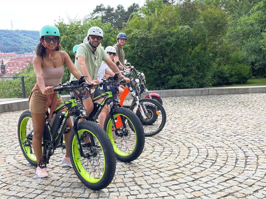 Prague: City Viewpoints Tour by Electric Fat Bike - Letná Park gives you Prague’s clearest city view